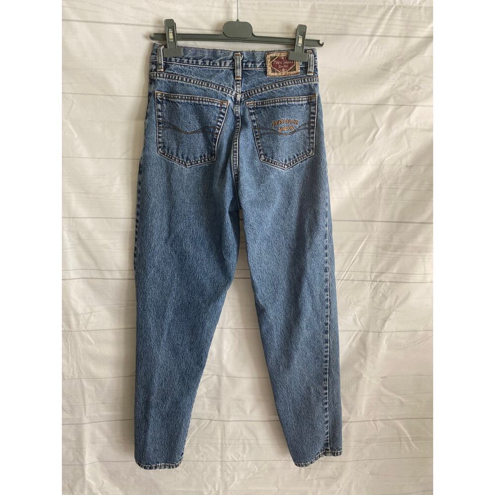 Pepe London Theodore Blue Denim Jeans Women’s 9/10 US (28Wx30.5L) Vintage Y2K#